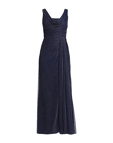 MY DREAM Long dress Navy 100% Polyester