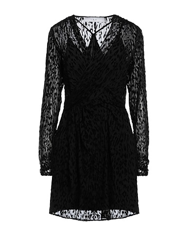 IRO Short dress Black 100% Silk