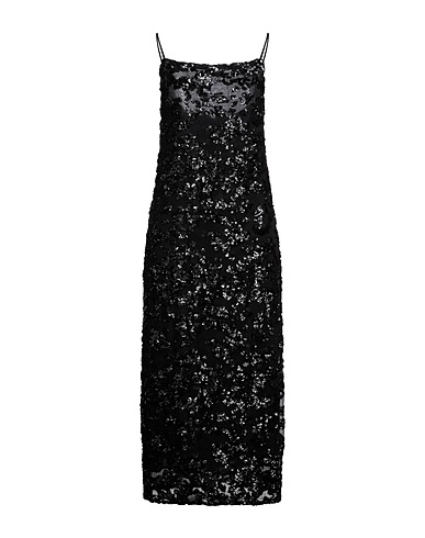 RAG & BONE Midi dress Black 100% Viscose