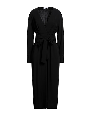 BARBA Napoli Midi dress Black 95% Viscose, 5% Elastane