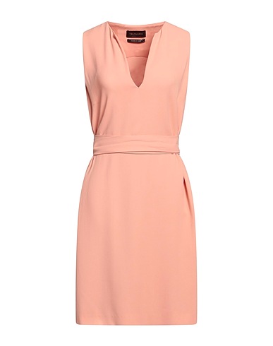 TRUSSARDI Short dress Blush 57% Acetate, 43% Viscose