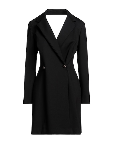 SANDRO Blazer dress Black 65% Viscose, 30% Polyamide, 5% Elastane