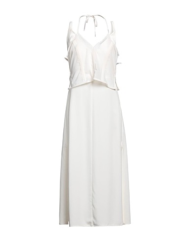 3.1 PHILLIP LIM Vestito midi Panna 96% Viscosa, 4% Elastan