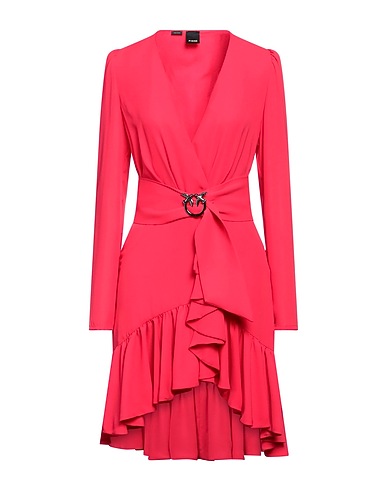 PINKO Minivestido Magenta 100% Poliéster