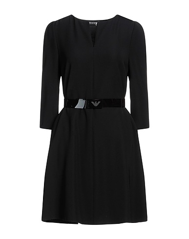 EMPORIO ARMANI Office dress Black 100% Polyester