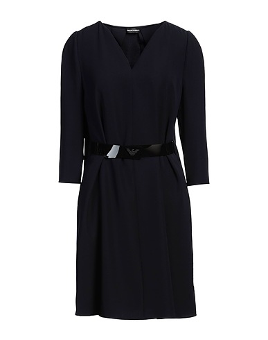 EMPORIO ARMANI Tubino Blu notte 100% Poliestere