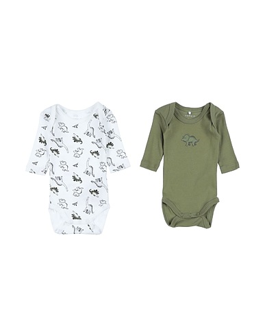 NAME IT® Body Baby Bianco 51% Cotone organico, 49% Cotone