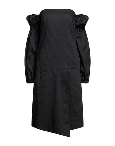 ÀCHEVAL PAMPA Midi dress Black 97% Cotton, 3% Elastane