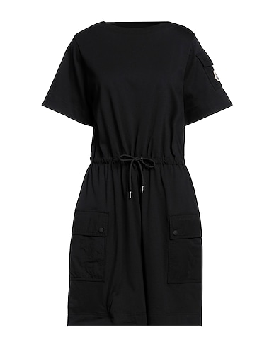 MONCLER Short dress Black 100% Cotton