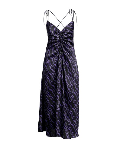 SANDRO Midi dress Black 100% Polyester