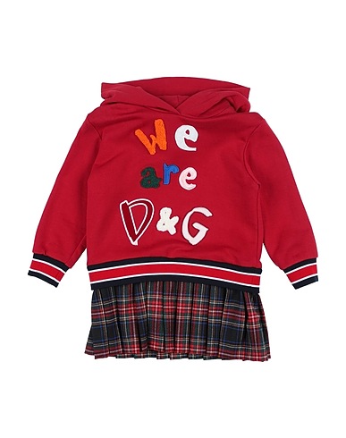 DOLCE&GABBANA Baby dress 65% Cotton, 32% Virgin Wool, 2% Polyamide, 1% Elastane