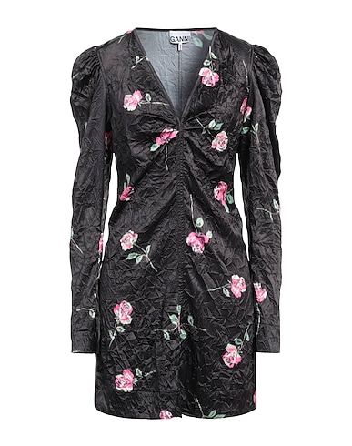 GANNI Short dress 95% Recycled polyester, 5% Elastane