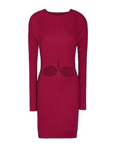 8 by YOOX Robe fourreau VISCOSE BLEND CUT OUT MINI DRESS
 72% Viscose, 28% Polyester recyclé