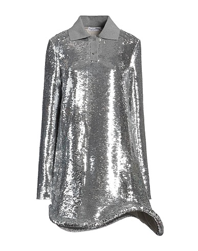JW ANDERSON Sequin dress Grey 100% Polyester