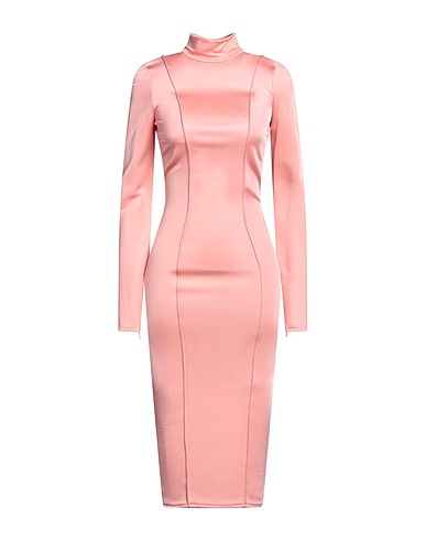 ELISABETTA FRANCHI Midi dress Pink 83% Viscose, 17% Elastane