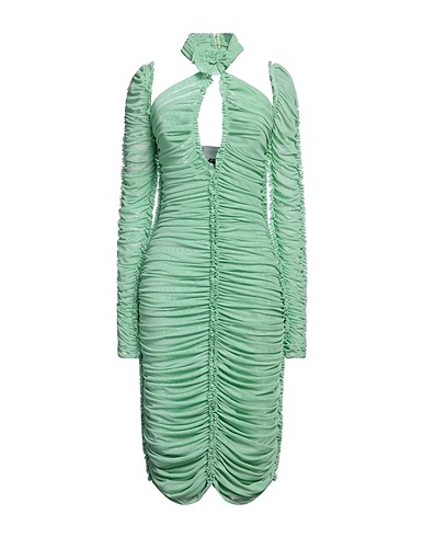 AZ FACTORY Sheath dress Light green 95% Polyester, 5% Elastane