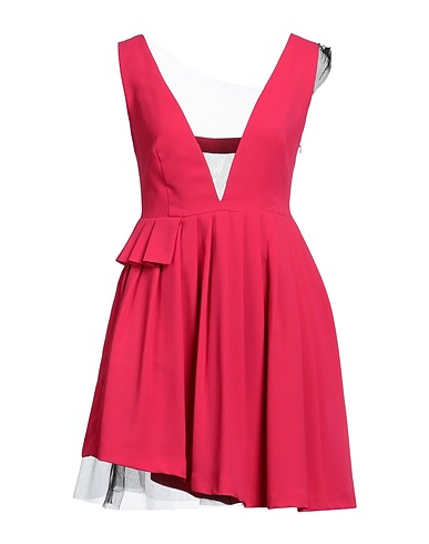 HANITA Short dress Fuchsia 100% Polyester, Nylon