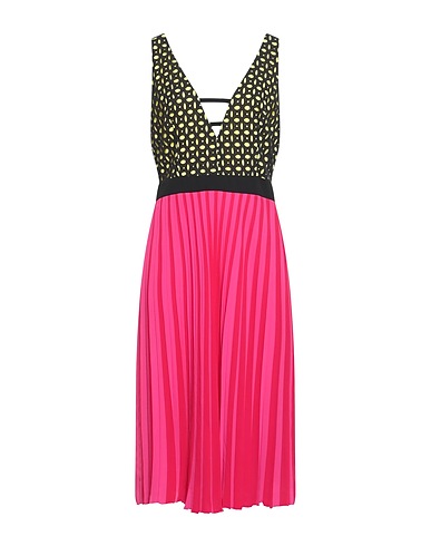 HANITA Midi dress Black 100% Cotton