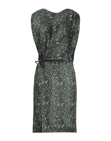 BRIAN DALES Midi dress Military green 100% Viscose