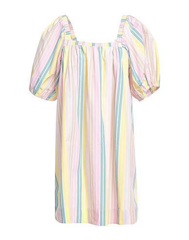GANNI Short dress Pink 100% Organic cotton