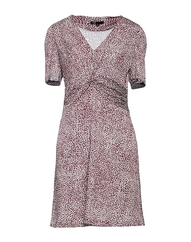 MAJE Kurzes Kleid Weiß 100% Polyester