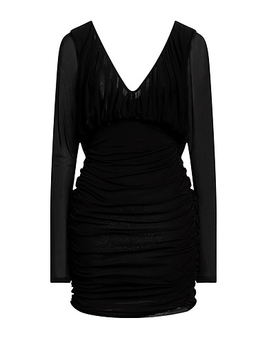 SAINT LAURENT Tubino Nero 100% Cupro