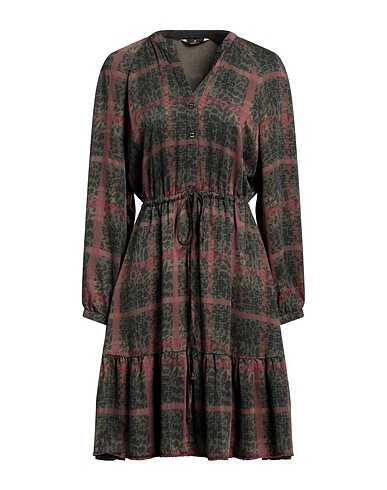 MASON'S Short dress Military green 100% Lyocell