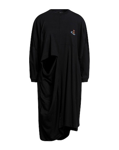 VIVIENNE WESTWOOD Robe courte Noir 100% Coton