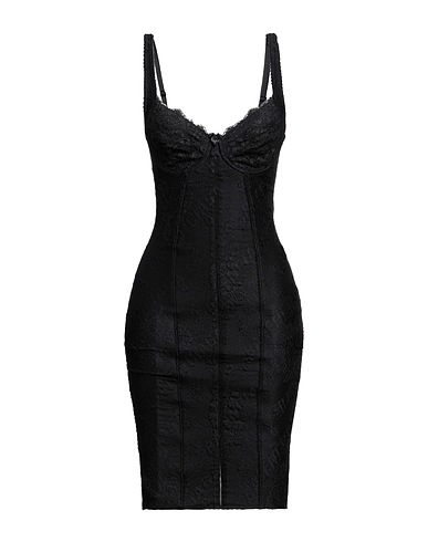 BALENCIAGA Sheath dress Black 92% Polyamide, 8% Elastane