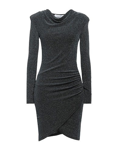 KAOS Short dress Deep teal 61% Polyamide, 33% Metallic fiber, 6% Elastane