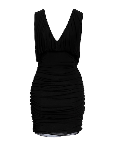 SAINT LAURENT Tubino Nero 100% Cupro