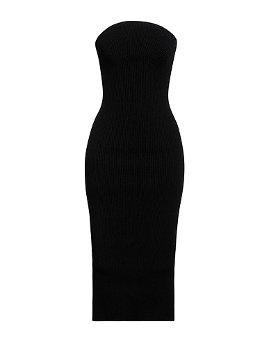 KHAITE Elegant dress Black 83% Viscose, 17% Polyester