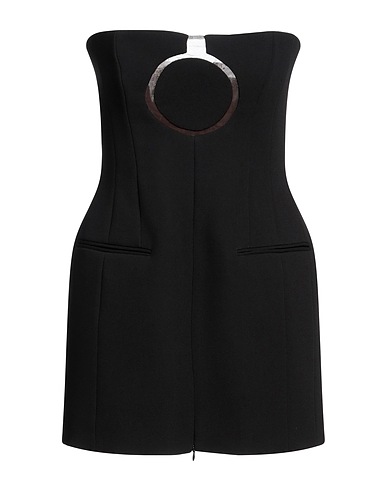 FERRAGAMO Elegant dress Black 100% Virgin Wool, Polyamide