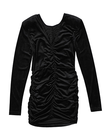 DESIGNERS REMIX Dress Charcoal 95% Recycled polyester, 5% Elastane
