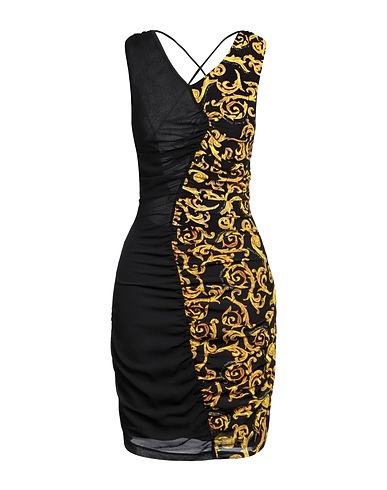 VERSACE JEANS COUTURE Short dress Black 100% Polyester