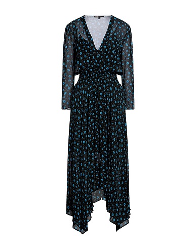 MAJE Long dress Black 100% Viscose