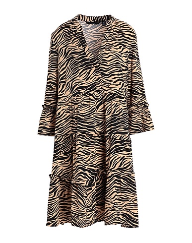 VERO MODA Short dress Beige 100% Livaeco by Birla Cellulose™