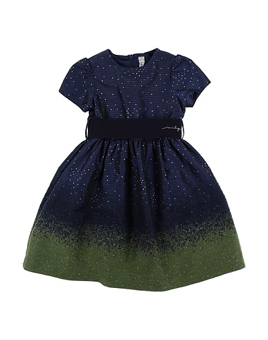 IL GUFO Dress Navy blue 64% Polyester, 14% Acrylic, 14% Polyamide, 8% Virgin Wool