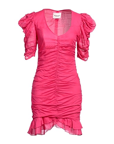 MARANT ÉTOILE Sheath dress Fuchsia 100% Cotton