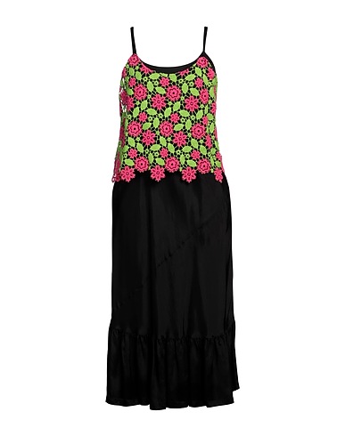 COMME des GARÇONS Midi dress Green 90% Cotton, 10% Polyester, Cupro