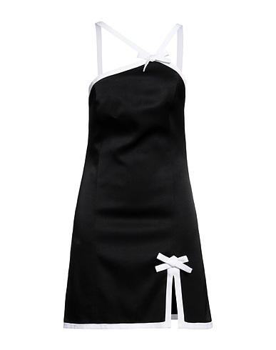 MSGM Short dress Black 100% Viscose