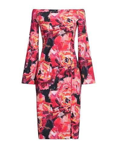 CHIARA BONI LA PETITE ROBE Vestito midi Fucsia 72% Poliammide, 28% Elastan