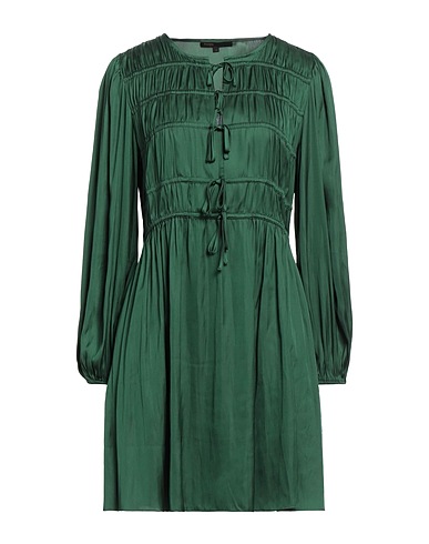 MAJE Short dress Green 100% Polyester