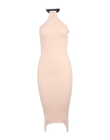 COURRÈGES サマードレス サンド レーヨン 70% / ポリエステル 30% / コットン / ポリウレタン