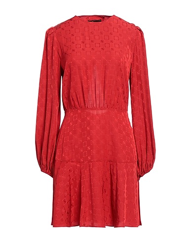 MAJE Short dress Red 100% Viscose