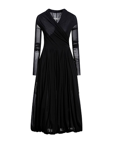 PHILOSOPHY di LORENZO SERAFINI Midi dress Black 100% Polyamide