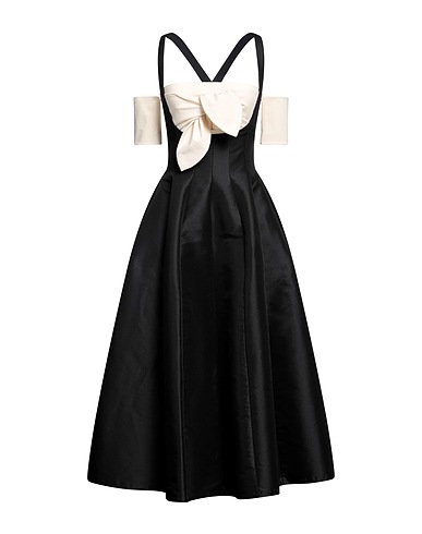 PHILOSOPHY di LORENZO SERAFINI Midi dress Black 100% Polyester