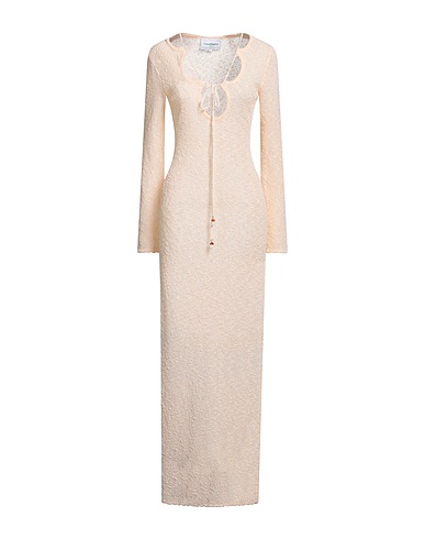CASABLANCA Vestito lungo Albicocca 100% Poliestere