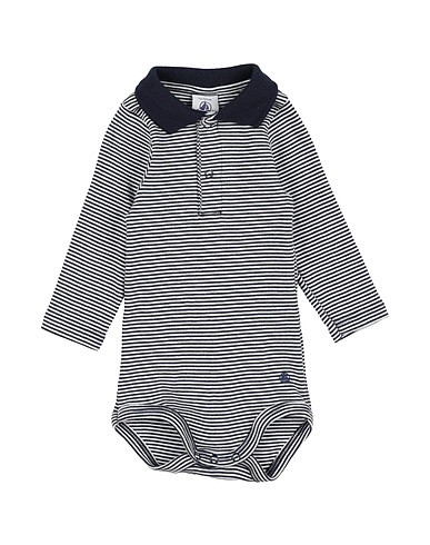 PETIT BATEAU Strampelanzug Nachtblau 100% Baumwolle