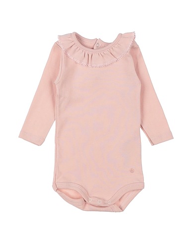 PETIT BATEAU Baby bodysuit Blush 100% Cotton